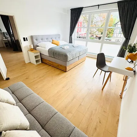 公寓 Niro I Design Apartment, Wellness, Infrarot 本斯海姆